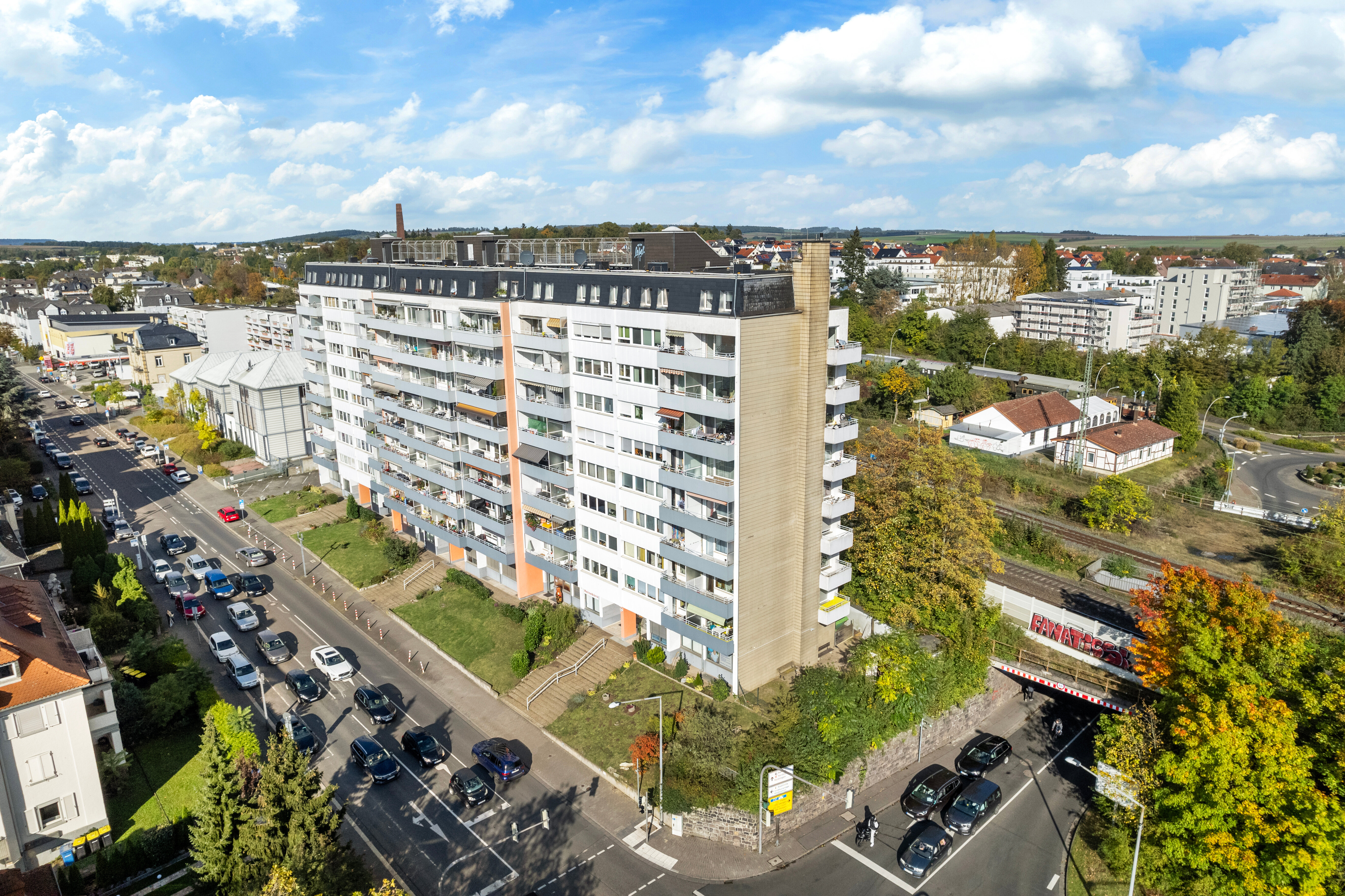 Wohnung zum Kauf 185.000 € 2 Zimmer 66 m²<br/>Wohnfläche 8.<br/>Geschoss Bad Nauheim - Kernstadt Bad Nauheim 61231