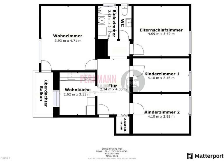 Wohnung zum Kauf provisionsfrei 650.000 € 4 Zimmer 84 m² 3. Geschoss Sendling-Westpark München 81369