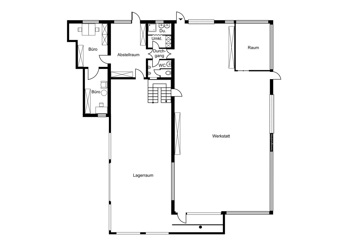 Produktionshalle zur Miete 3.300 € 236,9 m²<br/>Lagerfläche Gullen Grünkraut / Gullen 88287