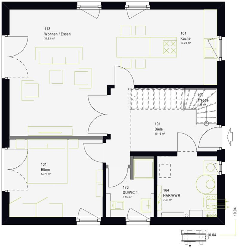 Haus zum Kauf 540.350 € 6 Zimmer 155 m²<br/>Wohnfläche 450 m²<br/>Grundstück Rennertshofen Rennertshofen 86643