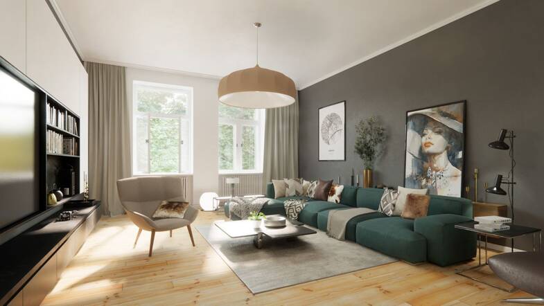 Wohnung zum Kauf provisionsfrei 995.000 € 4,5 Zimmer 160 m² 1. Geschoss Schmargendorf Berlin (Schmargendorf) 14193