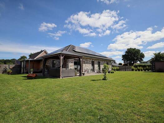 Bungalow zum Kauf 449.900 € 3 Zimmer 115 m² 763 m² Grundstück Muggesfelderheide Nehms 23813