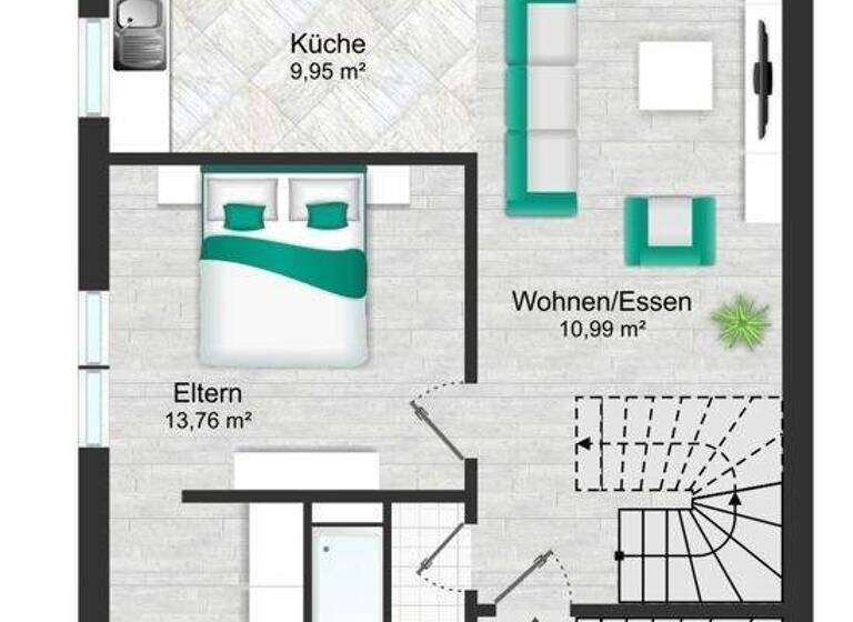 Maisonette zur Miete 1.950 € 5 Zimmer 129,9 m² Kösching 85092