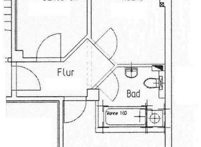 Wohnung zur Miete 330 € 2 Zimmer 46,7 m² 2. Geschoss Großenhainer Straße 77 Meißen 01662