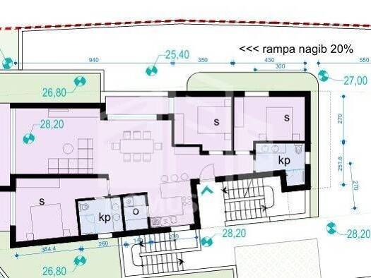 Wohnung zum Kauf 850.000 € 6 Zimmer 131 m² 2. Geschoss Okrug Donji 21223