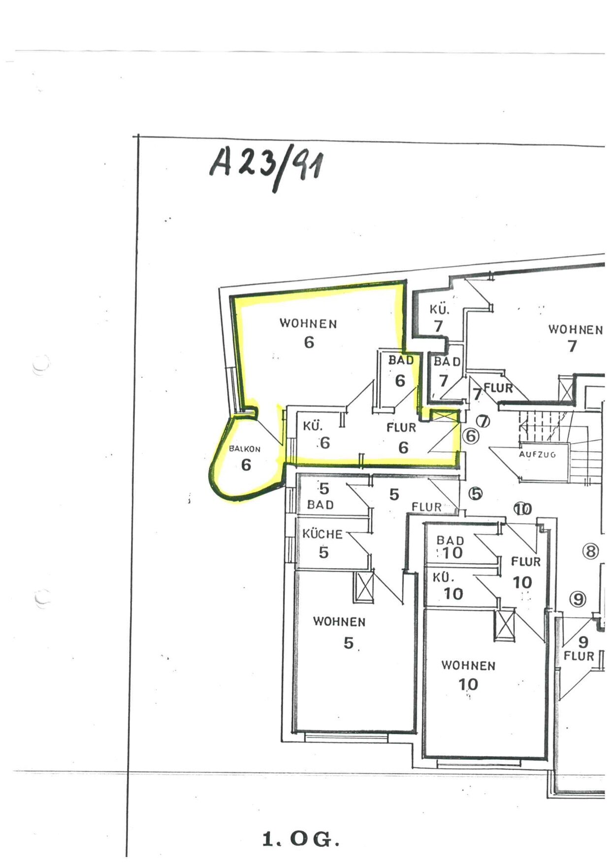 Wohnung zum Kauf 349.000 € 1 Zimmer 40,9 m²<br/>Wohnfläche 1.<br/>Geschoss Uhlenhorst Hamburg 22087