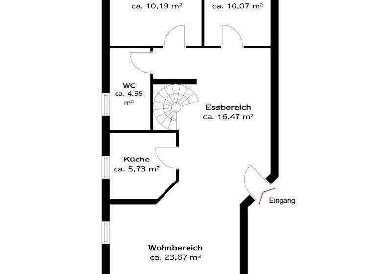 Wohnung zum Kauf 230.000 € 4 Zimmer 110 m² Braunfels 35619