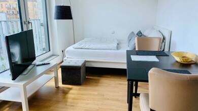 Wohnung zur Miete Wohnen auf Zeit 1.320 € 1 Zimmer 24 m² frei ab 01.08.2025 Fürther Straße 0 Eberhardshof Nürnberg 90429