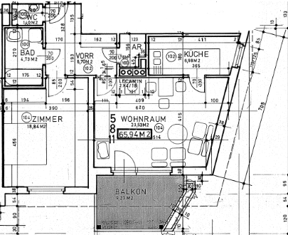 Wohnung zur Miete 800 € 2 Zimmer 70 m²<br/>Wohnfläche 2.<br/>Geschoss ab sofort<br/>Verfügbarkeit Hartberg 8230