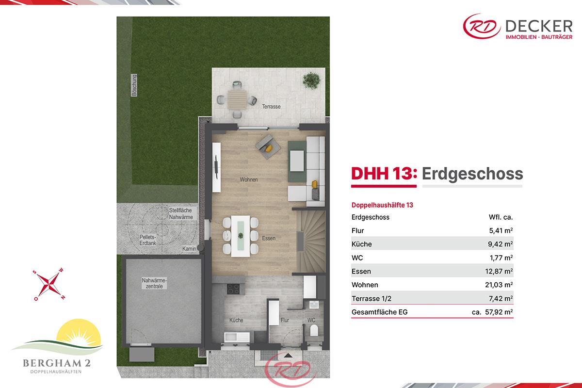 Doppelhaushälfte zum Kauf 622.100 € 6 Zimmer 143 m²<br/>Wohnfläche 205 m²<br/>Grundstück Eiselfing 83549