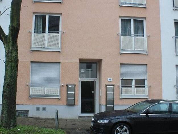 Wohnung zur Miete nur mit Wohnberechtigungsschein 355 € 2,5 Zimmer 61,4 m² 1. Geschoss frei ab 01.10.2026 Am Kalverkämpchen 12 Kray Essen 45307