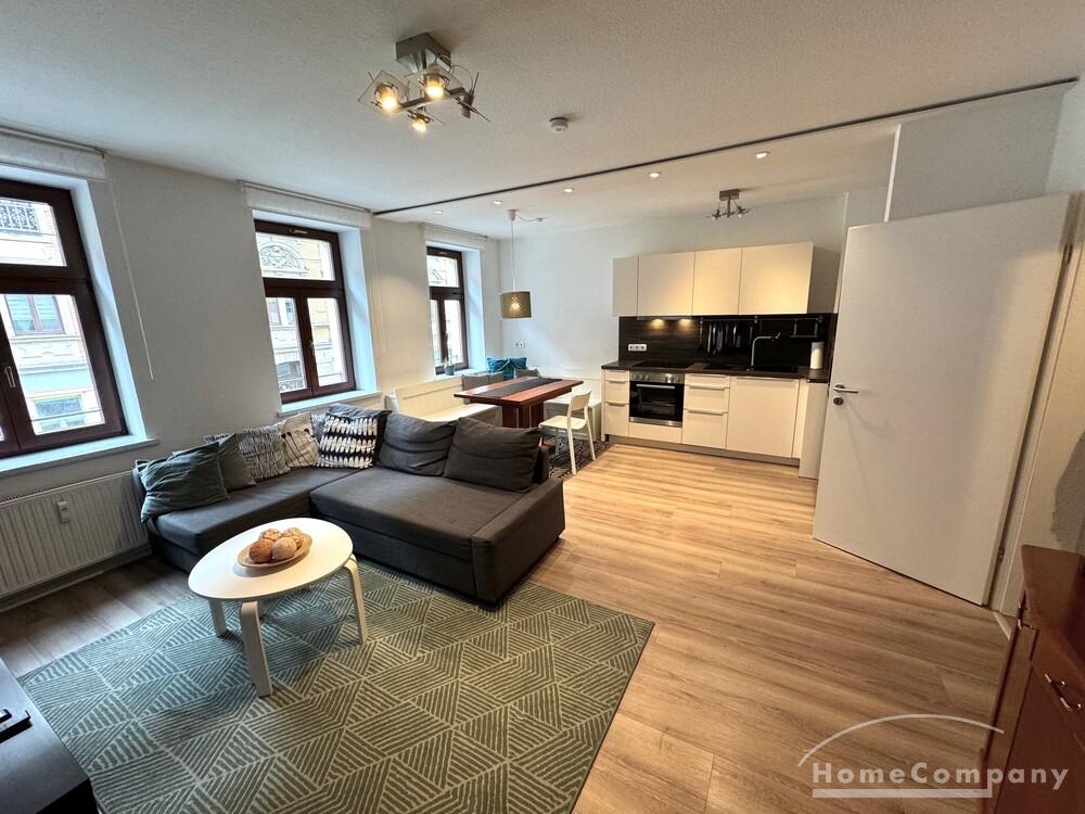 Wohnung zur Miete Wohnen auf Zeit 1.350 € 3 Zimmer 60 m²<br/>Wohnfläche 31.08.2025<br/>Verfügbarkeit Äußere Neustadt (Schönfelder Str.) Dresden 01099