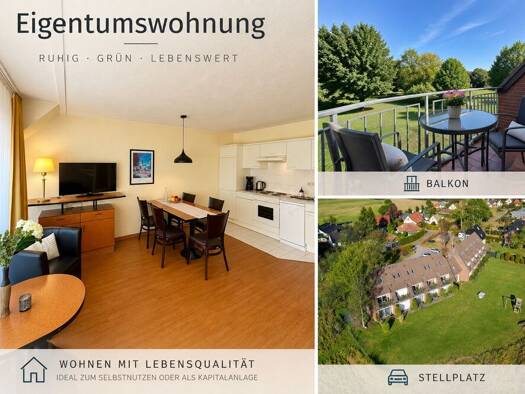 Wohnung zum Kauf 134.900 € 3 Zimmer 50,9 m² Zittvitz Bergen auf Rügen 18528