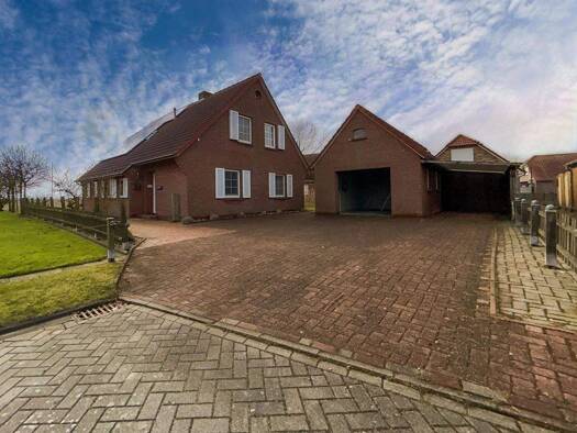 Einfamilienhaus zum Kauf provisionsfrei 320.000 € 4 Zimmer 146 m² 672 m² Grundstück Nesse Dornum 26553