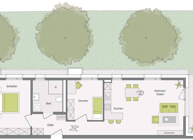 Wohnung zum Kauf provisionsfrei 403.700 € 3 Zimmer 81,3 m² Aldingen 78554