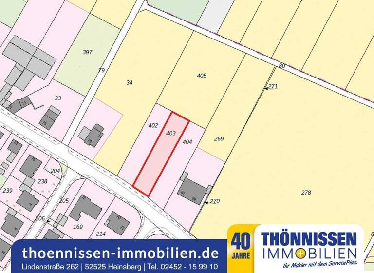 Grundstück zum Kauf 95.000 € 850 m²<br/>Grundstück Hontem Waldfeucht 52525