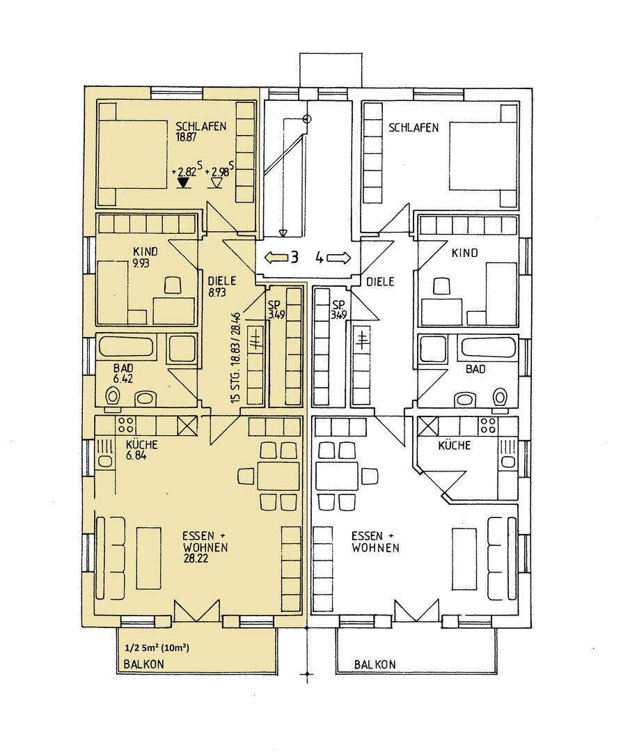 Wohnung zum Kauf provisionsfrei 485.000 € 3 Zimmer 87,5 m²<br/>Wohnfläche 1.<br/>Geschoss Römerstraße 22 Hepberg 85120