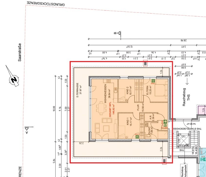 Studio zum Kauf provisionsfrei 681.500 € 4 Zimmer 140,8 m²<br/>Wohnfläche 1.<br/>Geschoss ab sofort<br/>Verfügbarkeit Saarstr. 28 Konz Konz 54329