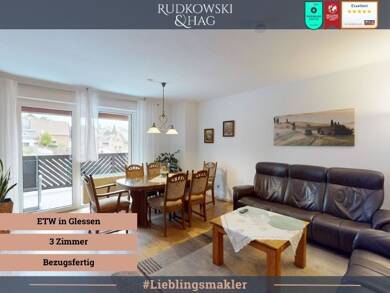 Wohnung zum Kauf 285.000 € 3 Zimmer 86 m² 2. Geschoss Glessen Bergheim / Glessen 50129