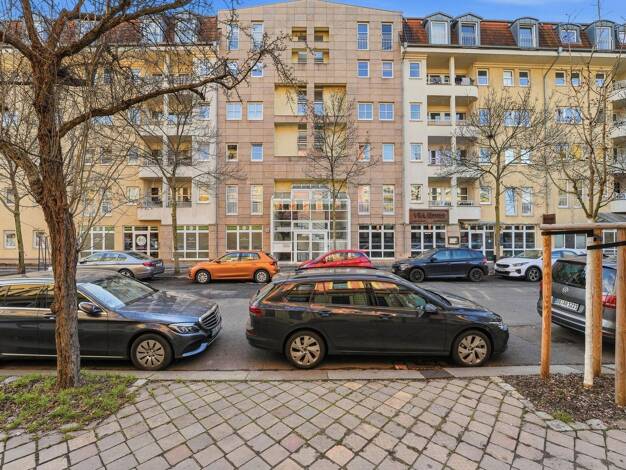 Wohnung zur Miete 600 € 2 Zimmer 52 m² 5. Geschoss Berliner Straße 25 Friedrichstadt Dresden 01067