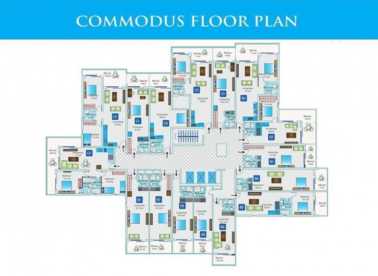 Wohnung zum Kauf provisionsfrei 188.300 € 2 Zimmer 60 m² 1. Geschoss Yeni Iskele 99850