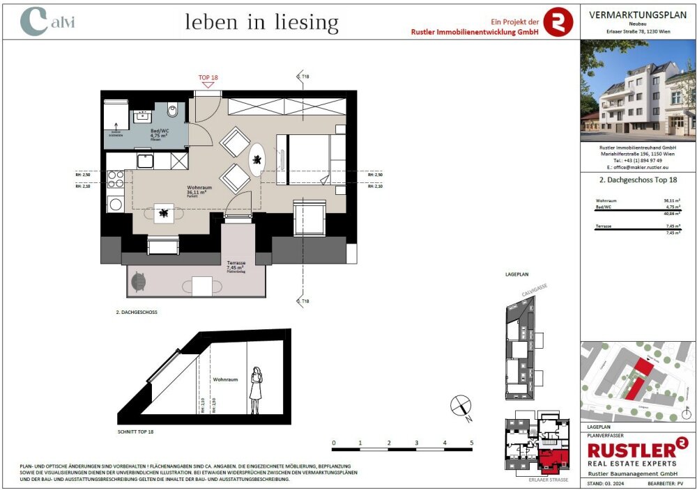 Wohnung zum Kauf 269.000 € 1,5 Zimmer 41 m²<br/>Wohnfläche Wien 1230