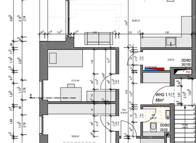 Wohnung zum Kauf 569.000 € 3 Zimmer 89 m²<br/>Wohnfläche Gremmendorf Münster / Gremmendorf 48167