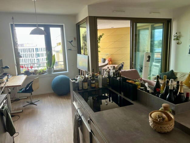Penthouse zur Miete 1.260 € 2 Zimmer 67 m² 5. Geschoss frei ab 20.10.2025 Clarissa Kupferbergplatz 7 Neustadt Mainz 55118