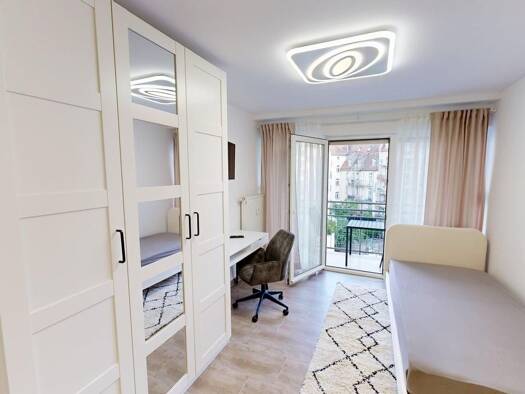 Wohnung zum Kauf provisionsfrei 119.000 € 1 Zimmer 26 m² 4. Geschoss frei ab sofort St Peter Weiterer Innenstadtgürtel Süd 90478