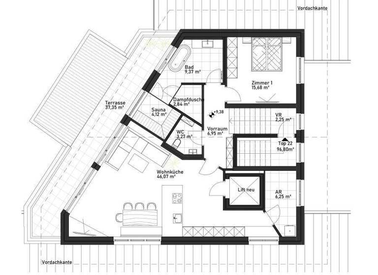 Penthouse zum Kauf 799.000 € 2 Zimmer 96,8 m² Neukirchen am Großvenediger 5741