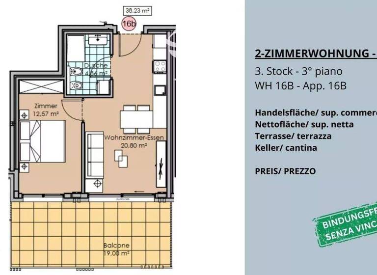 Studio zum Kauf 360.000 € 2 Zimmer 60 m² 2. Geschoss via Roma 29 Welschnofen 39056