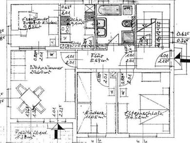 Wohnung zur Miete 700 € 4 Zimmer 72 m² Schaltdorferstr. 11 Gisseltshausen Rottenburg a. d. Laaber 84056