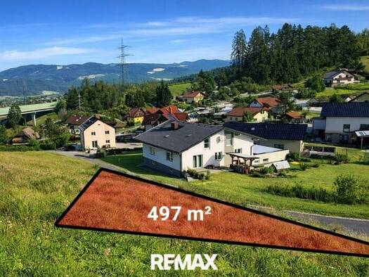 Grundstück zum Kauf 24.900 € 497 m² Grundstück Krieglach 8670