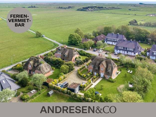 Doppelhaushälfte zum Kauf 2.690.000 € 4 Zimmer 125 m² 1.577 m² Grundstück Archsum Sylt-Ost 25980