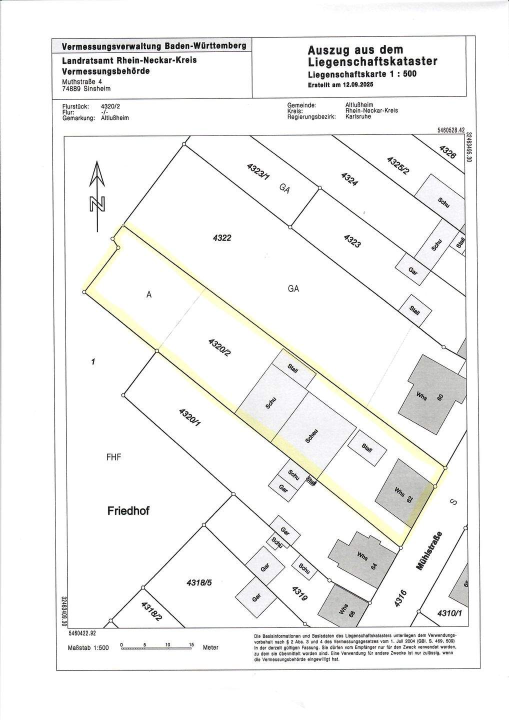 Immobilie in Altlußheim - Großes Grundstück mit Entwicklungspotenzial - 1-2 Familienhaus zu verkaufen - Bild 1