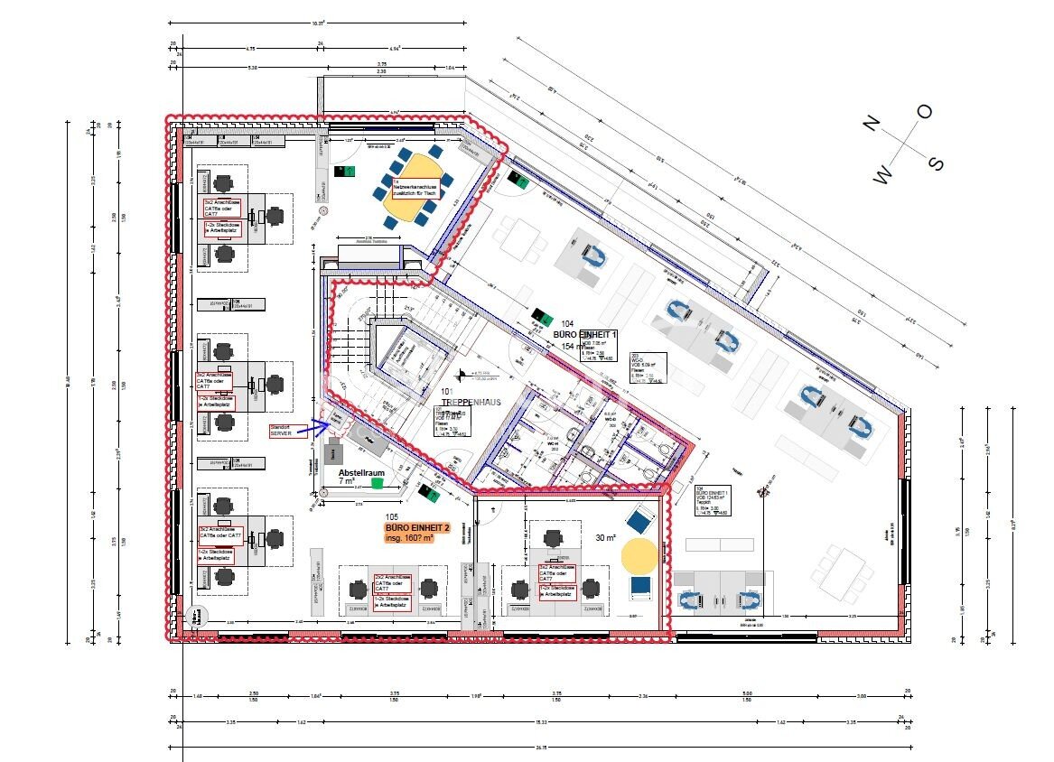 Bürofläche zur Miete 13,80 € 171 m²<br/>Bürofläche Durmersheimer Straße 188a Grünwinkel - Neue Heidenstückersiedlung Karlsruhe 76189