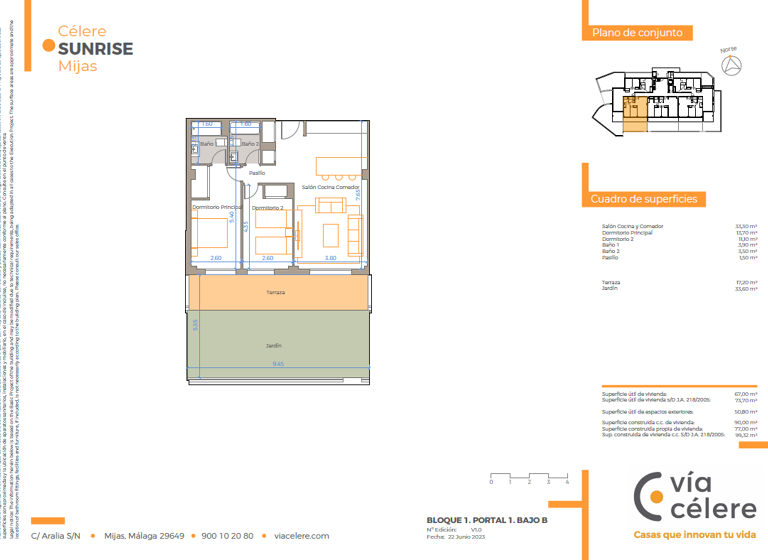Wohnung zum Kauf 410.500 € 3 Zimmer 107,2 m² Mijas Costa 29649