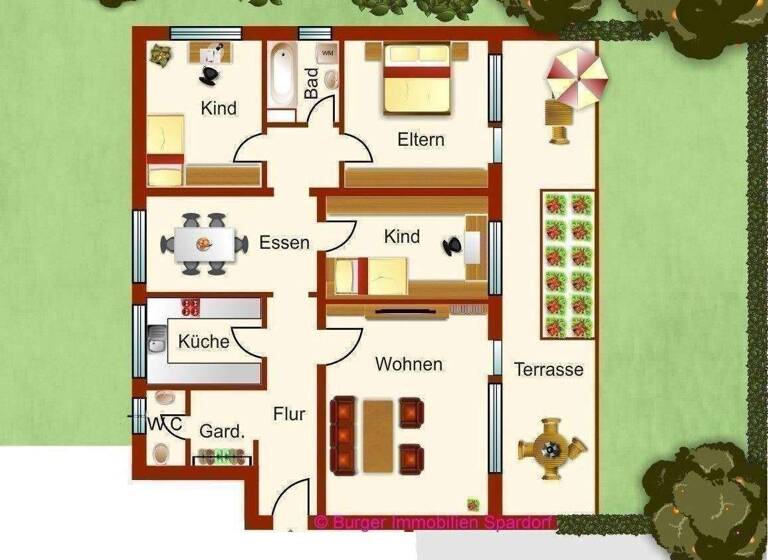 Bungalow zur Miete 1.300 € 5 Zimmer 131 m² Forchheim 91301