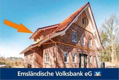 Wohnung zur Miete 1.280 € 3 Zimmer 93 m² Dachgeschoss frei ab 01.07.2025 Schepsdorf Lingen 49808