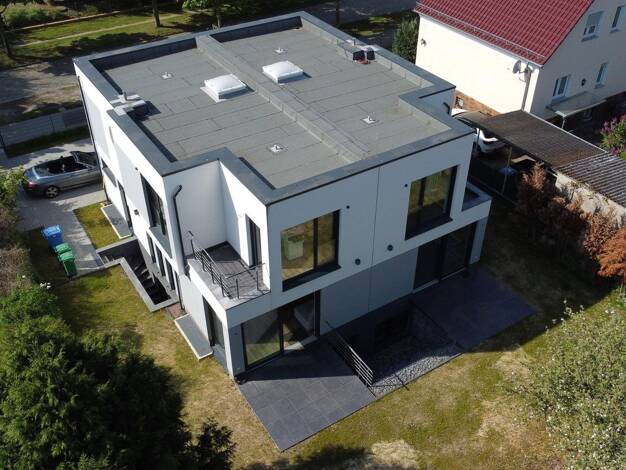 Doppelhaushälfte zur Miete - Erstbezug 3.100 € 6 Zimmer 170 m² 508 m² Grundstück frei ab 01.09.2026 Rembrandtstraße 67 Blankenfelde Blankenfelde-Mahlow 15827