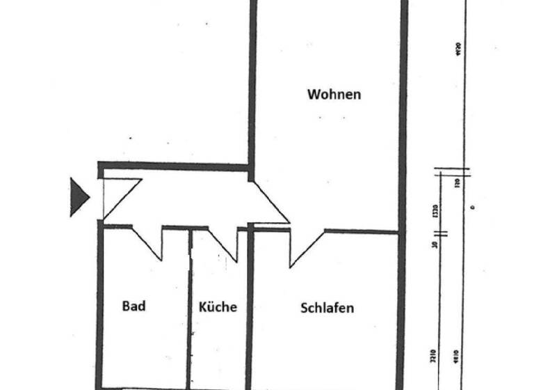 Studio zum Kauf provisionsfrei 89.000 € 2 Zimmer 51 m² 2. Geschoss Kattowitzer Str. 16 Südstadt Halle 06128