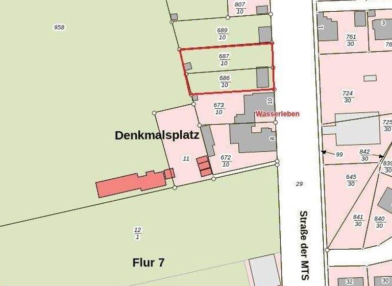 Grundstück zum Kauf 89.000 € 892 m² Grundstück Wasserleben Nordharz 38871