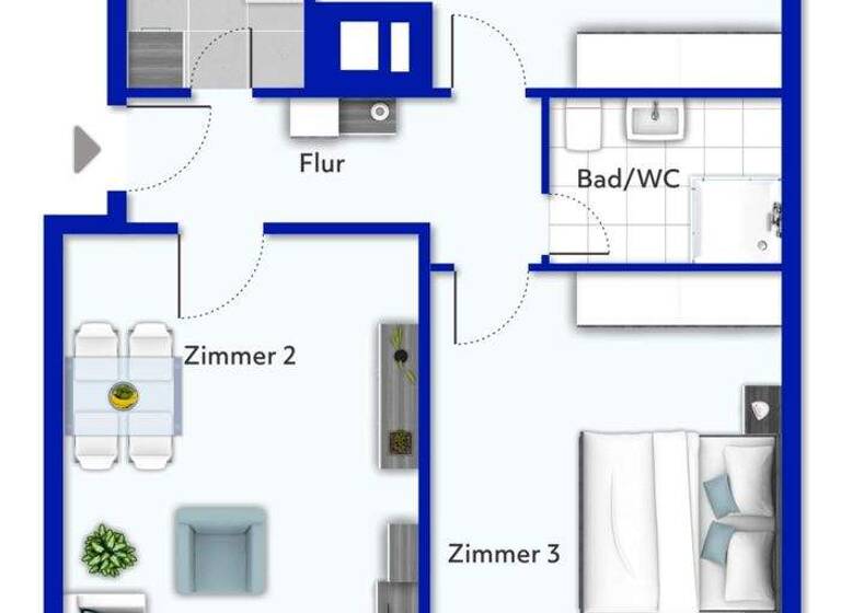 Wohnung zum Kauf 179.000 € 3 Zimmer 58 m² Dörnigheim Maintal 63477