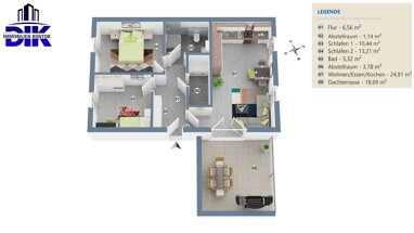 Wohnung zum Kauf 500.000 € 3 Zimmer 75,3 m² Schnelsen Hamburg 22457