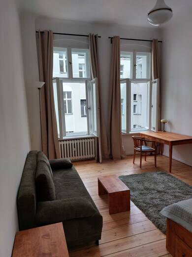 Wohnung zur Miete 1.000 € 1 Zimmer 52 m² Geschoss 3/4 Charlottenburg Berlin 10627