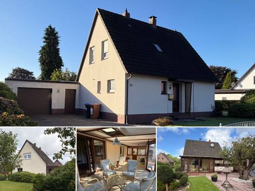 Einfamilienhaus zum Kauf 187.000 € 5 Zimmer 120 m² 873 m² Grundstück frei ab sofort Dangastermoor Varel 26316