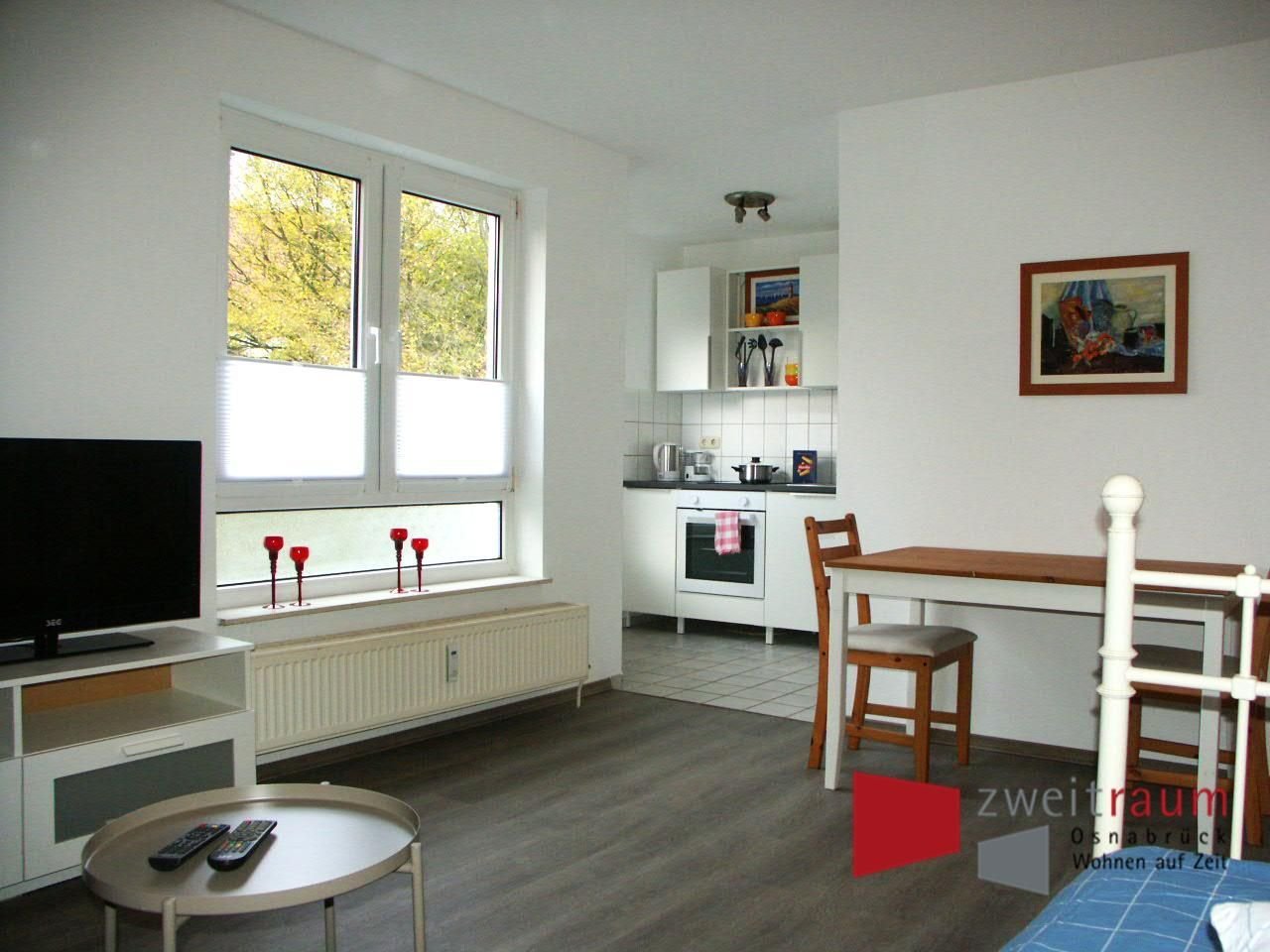 Wohnung zur Miete Wohnen auf Zeit 640 € 1 Zimmer 27 m²<br/>Wohnfläche 01.06.2025<br/>Verfügbarkeit Eversburg Osnabrück 49090