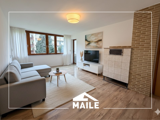 Studio zum Kauf 120.000 € 3 Zimmer 49 m² 1. Geschoss Triebweg 25 Feuerbach Stuttgart Feuerbach 70469