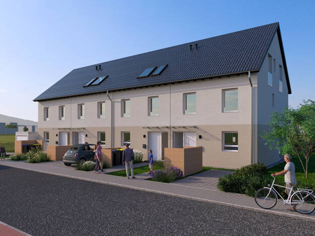 Reihenendhaus zum Kauf - Erstbezug provisionsfrei 544.900 € 5,5 Zimmer 142 m² 257 m² Grundstück Spießgasse - Hähnlein Alsbach-Hähnlein 64665