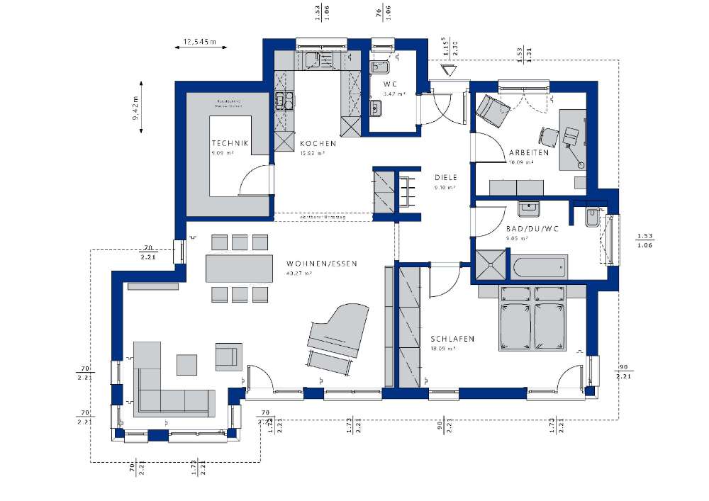 Haus zum Kauf provisionsfrei 428.600 € 3 Zimmer 100 m²<br/>Wohnfläche 772 m²<br/>Grundstück Zentrum Frankfurt (Oder) 15236